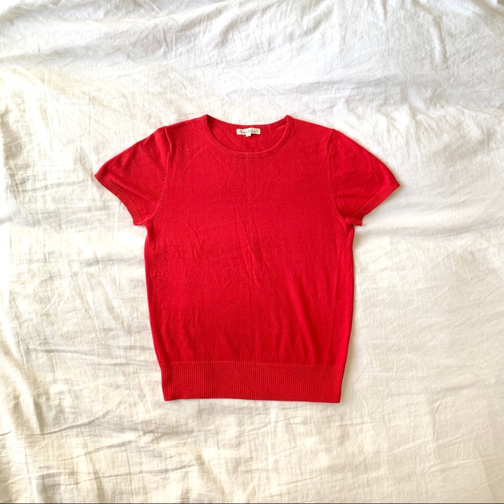 Short Sleeve Knit Top
